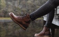 ALPINE LACE UP BOOTS TAN