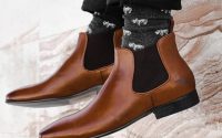 Ajax Chelsea Boots Tan